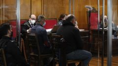 Imagen de archivo de una de las sesiones del juicio por el crimen de Fernando Iglesias Espi�o