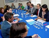 El PP reuni� a sus quince portavoces en la oposici�n.