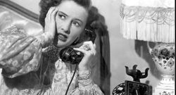 Un fotograma de �Voces de muerte�, como se titul� en Espa�a��Sorry, wrong number� (1948). Un filme emblem�tico de Paramount