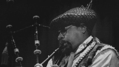 El m�sico de jazz Rufus Harley