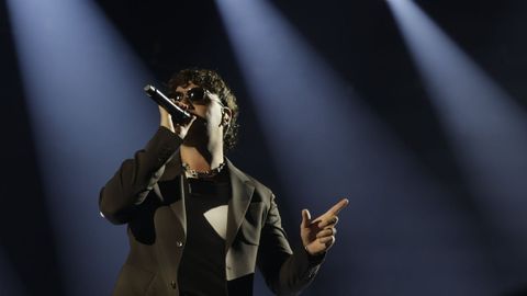 Quevedo en su primer concierto en el Coliseum de A Corua
