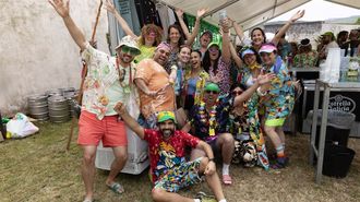 Diversi�n e colorido na I Festa Charramandeira de Cai�n: �imaxes!