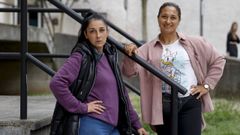 Mar�a y Gema viven en Cambre y han recibido la ayuda del proyecto Amar�