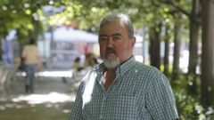 Jos� Manuel Garc�a Casares, presidente de la asociaci�n As Laxas