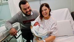 Luca naci� en el CHUS aunque sus padres viven en Lal�n