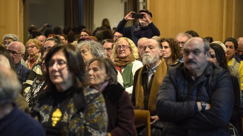 Entrega dos premios Cidade de Pontevedra a Fernando Pintos e Polo Correo do Vento