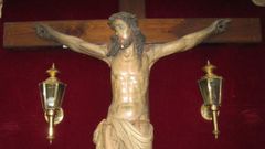 En la imagen, el Cristo de la Luz de la Orden Tercera, del siglo XVII