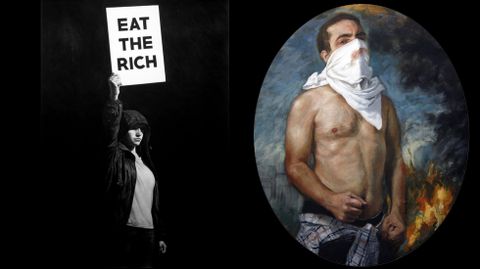 �Eat the Rich�, de Kepa Garraza / �Super�, de Alfonso Fern�ndez