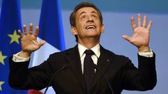 El expresidente franc�s, Nicolas Sarkzoy