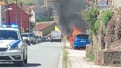 El suceso se produjo en la zona de A Angustia.
