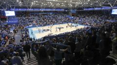 Vista panor�mica del Pazo en la reciente visita del Baskonia.