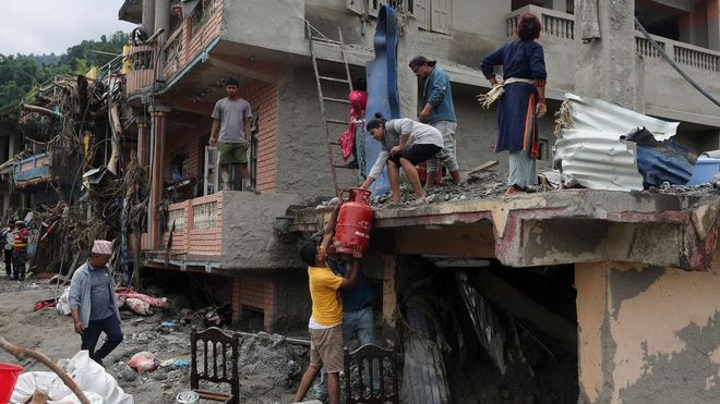 Situaci�n actual de Nepal tras la riada