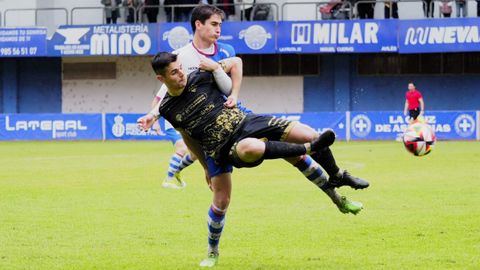 Gabri Palmás, marcado de cerca en el Suárez Puerta