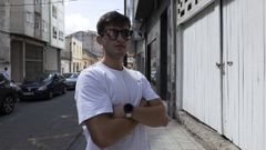 El repartidor, Alejandro Estramil, de 23 a�os
