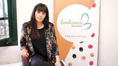 Fanny S�nchez, presidenta de la asociaci�n Bonhom�a