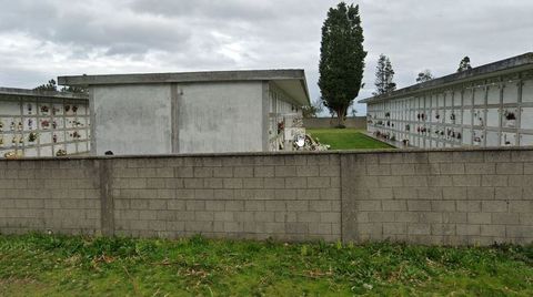 Cementerio nuevo de Cain, en la zona de A Pedreira