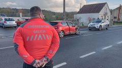 Protecci�n Civil de Rianxo colabor� en el operativo.