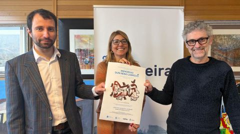 Francisco N��ez, Ana Barreiro e C�ndido Paz� presentaron o espect�culo