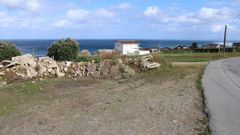 Vista de parte de los terrenos que expropiar� el Concello para construir un aparcamiento