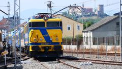 Visita de los amigos del ferrocarril de Madrid al museo ferroviario de Monforte