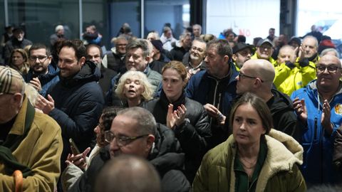 Concentraci�n en Barcelona, el 19 de enero del 2026, contra los nuevos controles a la pesca.