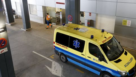 Foto de archivo de los servicios de Urgencias del Chuac.