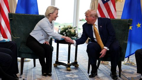 La Uni�n Europea logra esquivar una guerra comercial sin l�mites