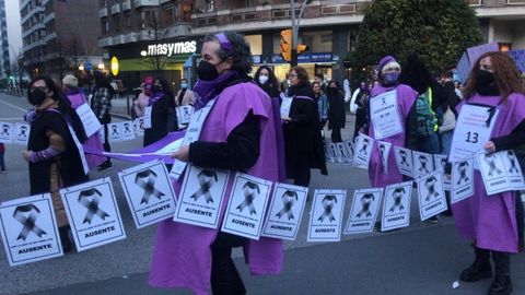 Manifestaci�n del 8M en Gij�n