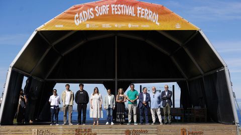 Presentaci�n del Gadis Surf Festival� en Covas