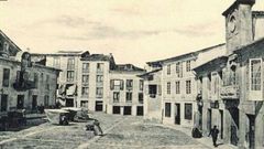 Foto de archivo de la Praza de Abaixo, en Ribadeo