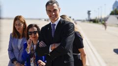 Robles, S�nchez y Aagesen, esta semana en Madrid.