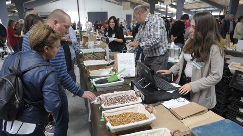 Feira da Faba de Moeche, en una edicin anterior a la pandemia.