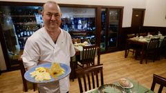 Alfonso G�mez M�ndez, responsable del restaurante Alfonso, en Ferrol