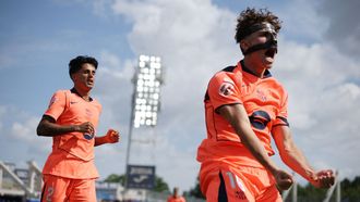 Ferm&iacute;n L&oacute;pez celebra su gol en Getafe.