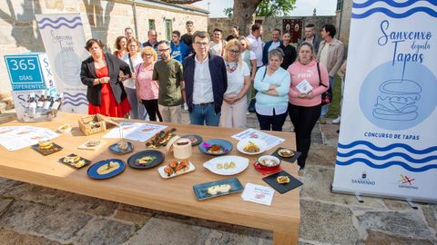 Presentaci�n de Sanxenxo Degusta Tapas en el Pazo de Quint�ns