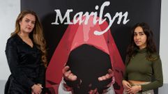 Noelia Roel y Alba Fern�ndez, en la primera jornada de �castings� celebrada en Vigo. MAR�A AMEIJEIRAS