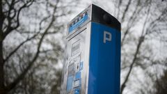 Imagen de archivo de un parqumetro