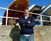Emilio M�ndez, patr�n mayor de Lorb�, una cofrad�a que aglutina una docena de embarcaciones.