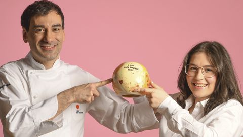 Martín Vázquez y Sofía Cruceno, de Indómito, con el sol Repsol.