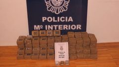 Droga incautada en el coche del exmilitar ahora condenado en Ourense