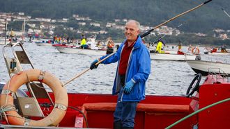 Santiago Cruz, patr�n mayor de Noia