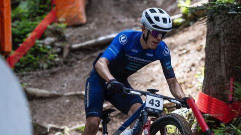 Alejandro García, en Leogang