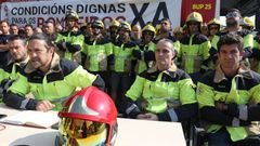 Bomberos de Galicia reunidos hoy en Vilagarc�a