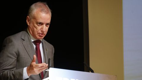 El lendakari, Iñigo Urkullu.