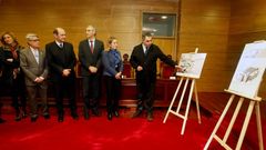 Ana Pastor firma el convenio para la reforma de la Plaza de Abastos de Cambados