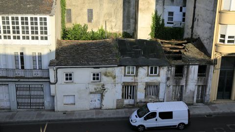 Casas abandonadas en A Mosqueira
