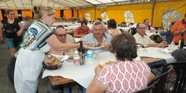 Edici�n del a�o pasado de la Festa da Carne ao Caldeiro. 