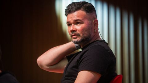 Gabriel Rufi�n, el jueves pasado en Barcelona.