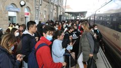 Estaci�n de tren de Santiago 