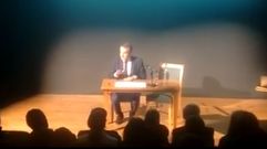 Zapatero y su ingls en una charla en la Universidad de Oxford